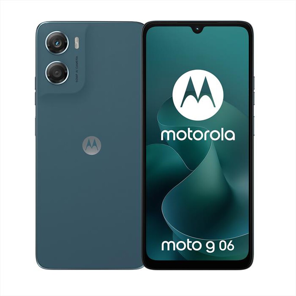 SMARTPHONE MOTOROLA MOTO G06 POWER, DISPLAY 6,8', 4GB DI RAM, 64GB DI MEMORIA, COLORE BLU